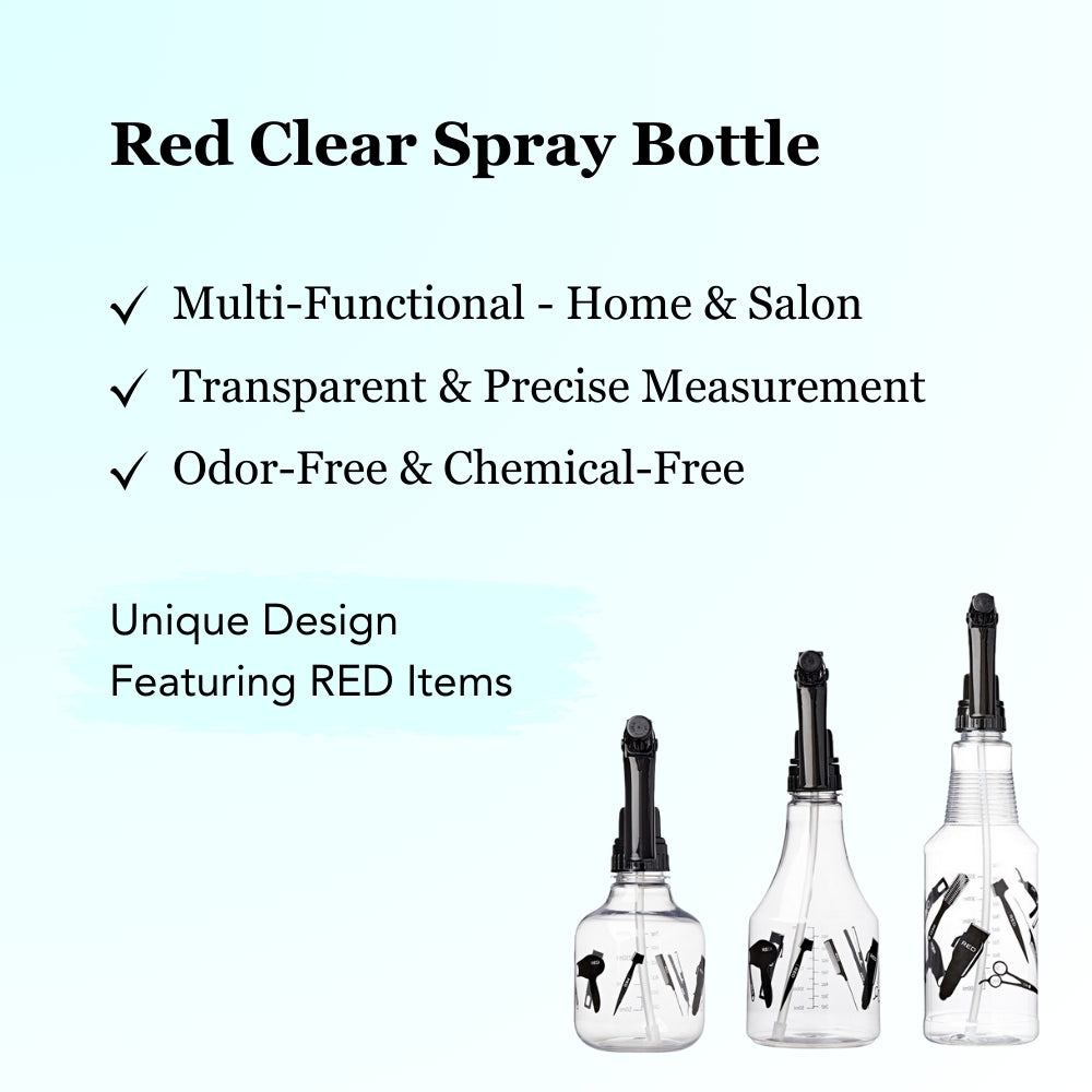 Clear spray botte
