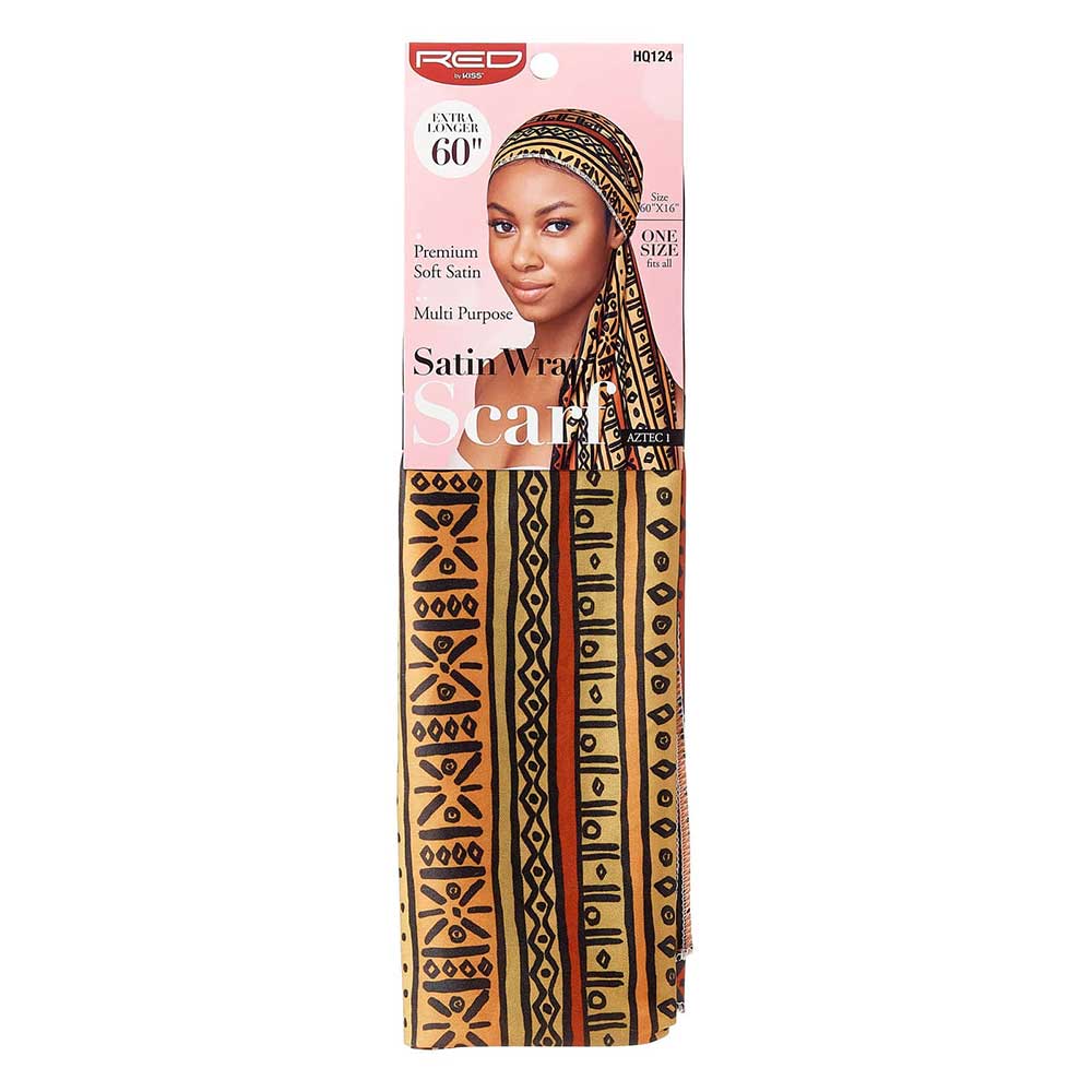 Silky Satin Wrap Scarf