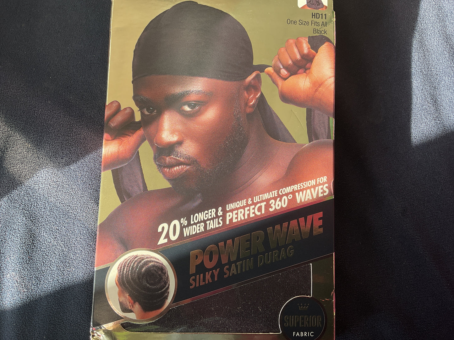 Red by kiss power wave silky satin durag