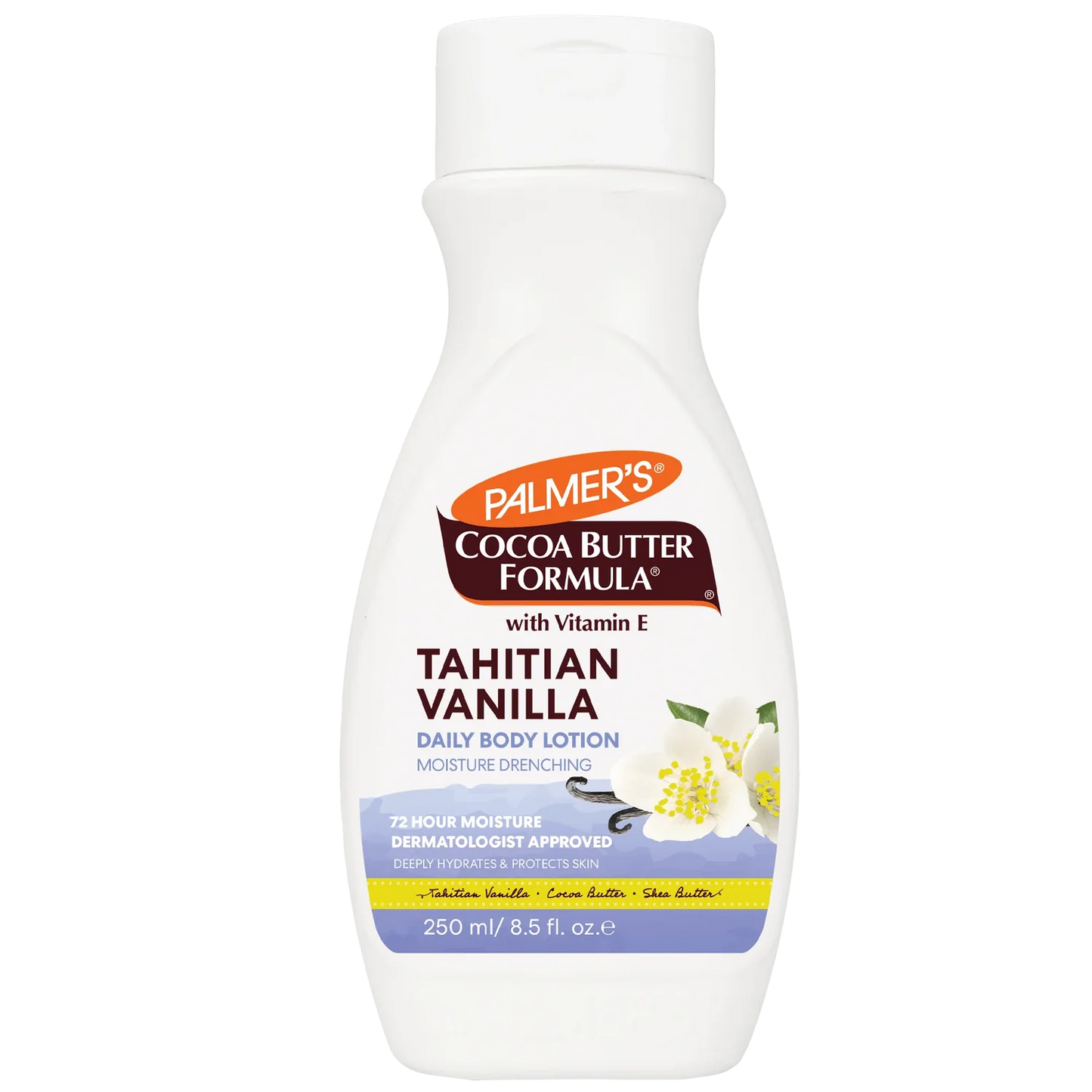 PALMER'S COCOA BUTTER FORMULA with Vitamin E TAHITIAN VANILLA DAILY BODY LOTION MOISTURE DRENCHING