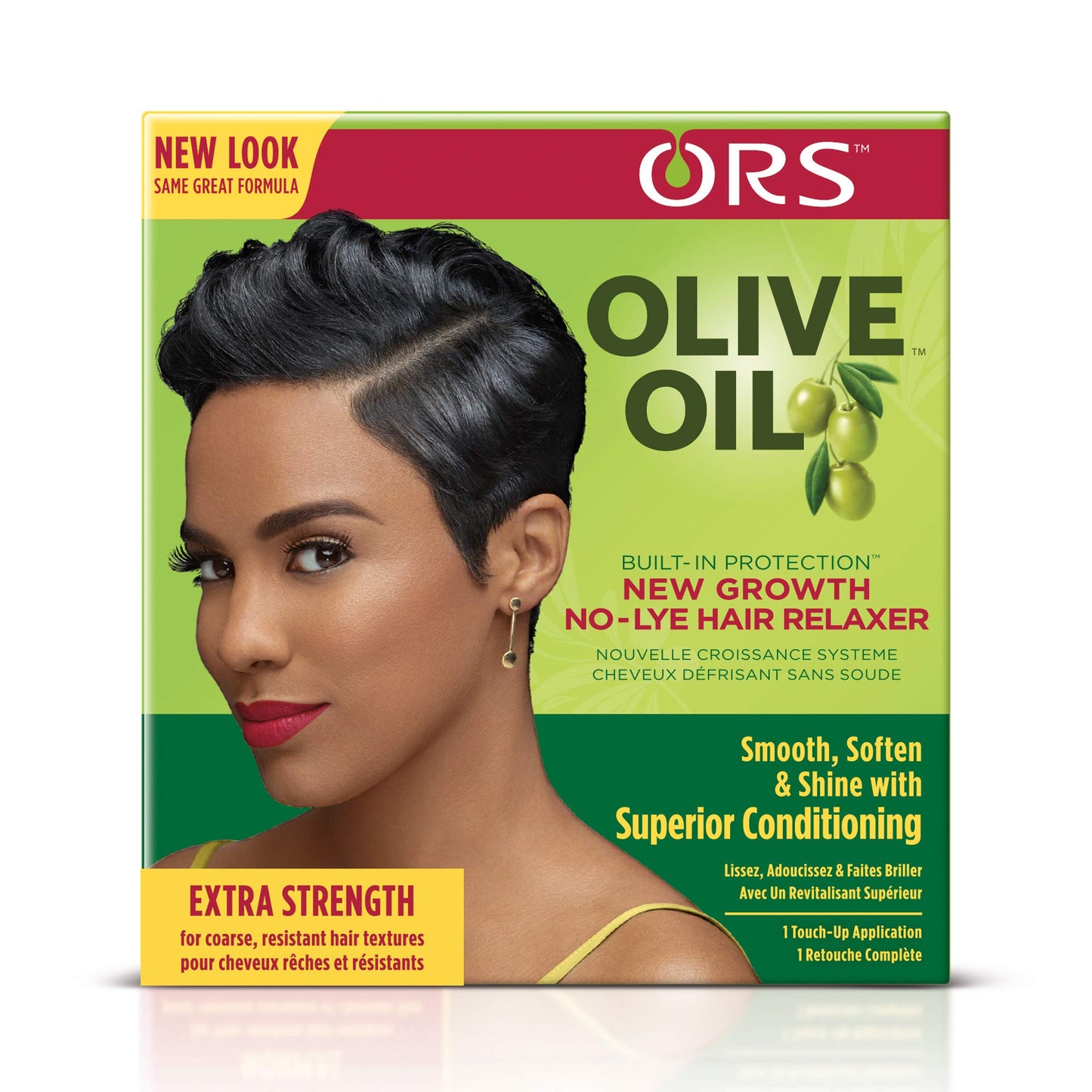 ORS OLIVE OIL GROWTH NO-LYE HAIR RELAXER (EXTRA STRENGTH)