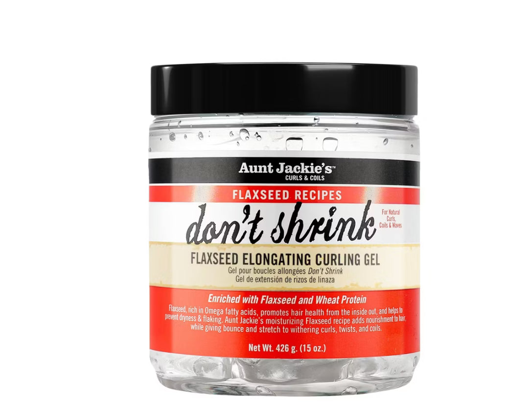 Aunt Jackie's Flaxseed Don't Shrink Curling Gel - 15oz