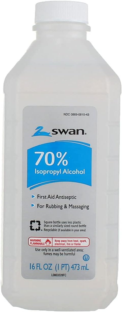Swan Isoprophyl Alcohol, 70% 16 oz