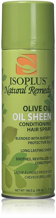 Isoplus Oil Sheen Olive Oil, 7 Ounce