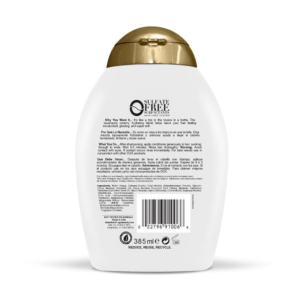 OGX COCONUT MILK CONDITIONER