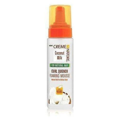 Creme Of Nature Coconut Milk Curl Quench Foaming Mousse 7oz