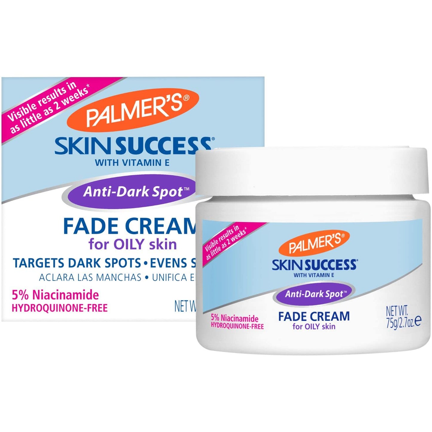 SKIN/SUCCESS FADE CREAM FOR ALL SKIN TYPES 2.7oz