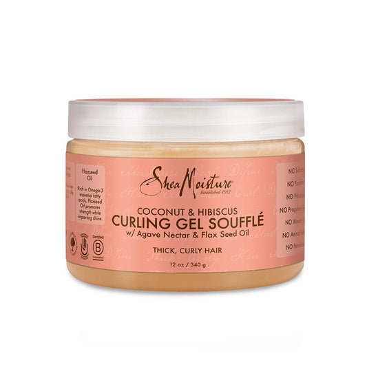 SHEA MOISTURE COCONUT AND HIBISCUS CURLING GEL SOUFFLÉ 12oz