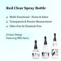 Clear spray botte