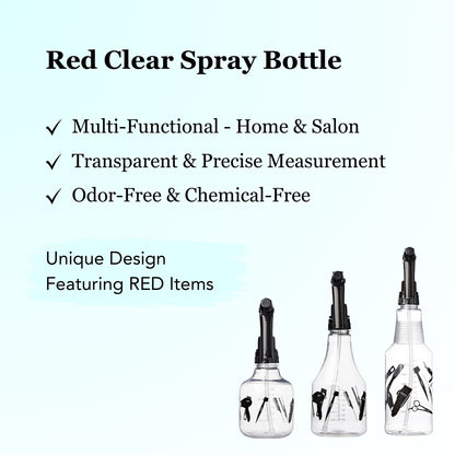 Clear spray botte
