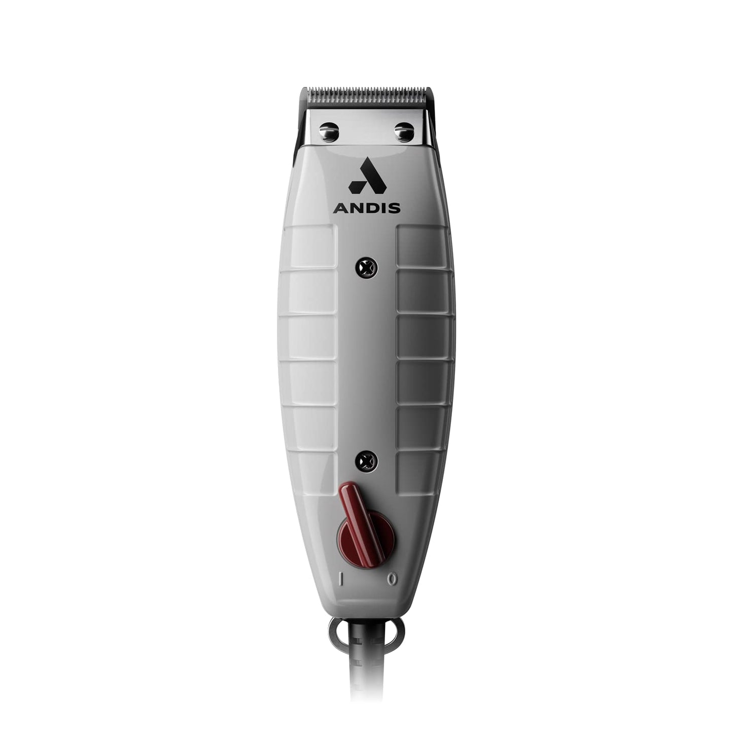 Andis 04685 Professional Outliner ll Square Blade Beard Trimmer - Blade Zero Gapper, Carbon Steel Blade - Grey