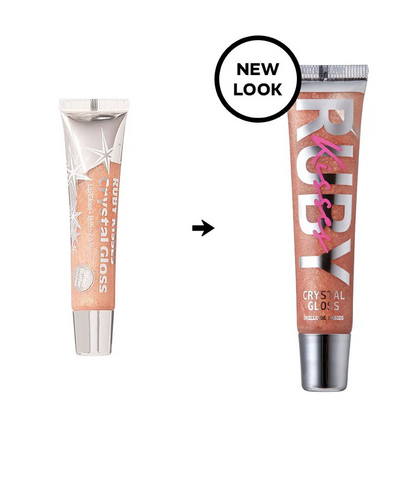 Crystal tube lip gloss