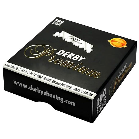 Derby Premium Single Edge Razor Blades (100 Blades)