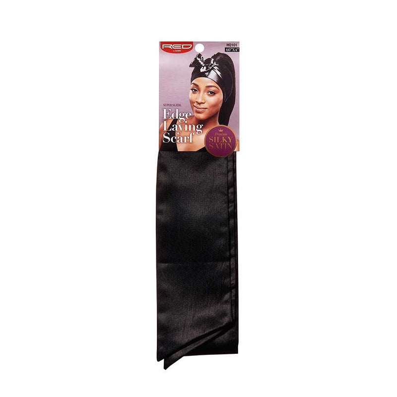 Silky Satin Edge Scarf
