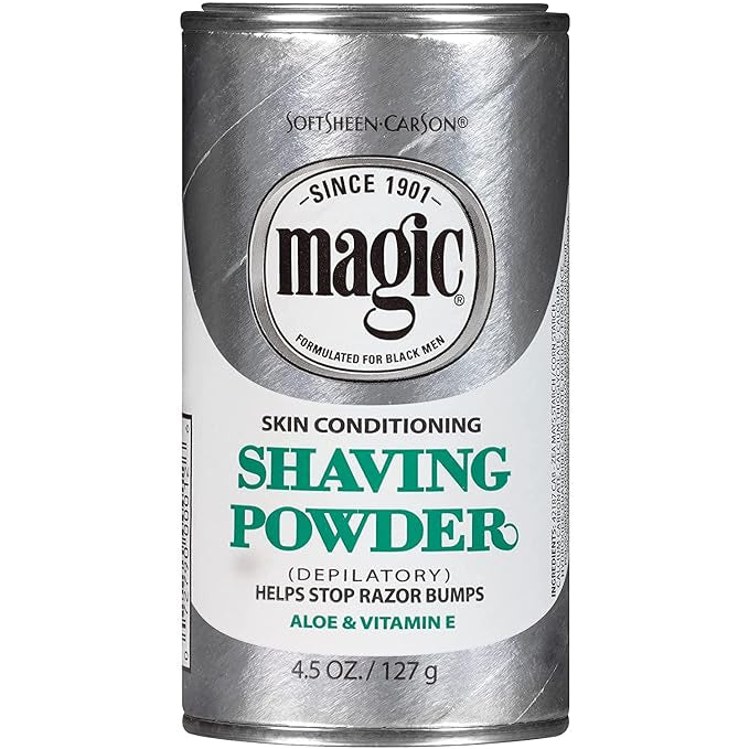 Magic Platinum Shaving Powder 4.5oz.