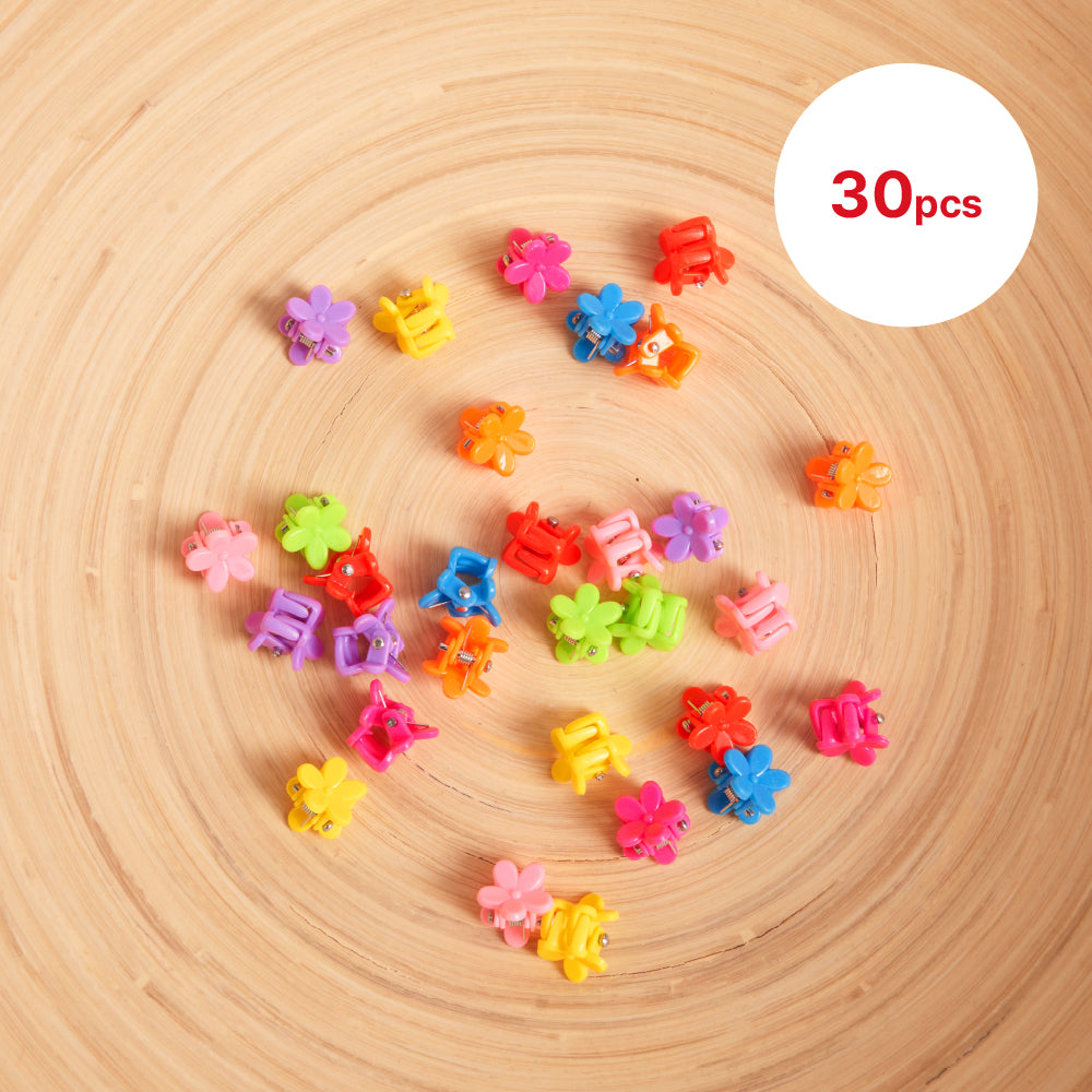 Kids Flower Claw Clip (30pcs)