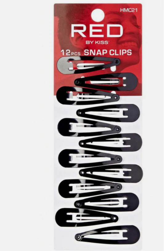 RED by KISS Hair Snap Clips 12-pieces (HMC21)