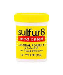 Sulfur 8 medicated 2 oz