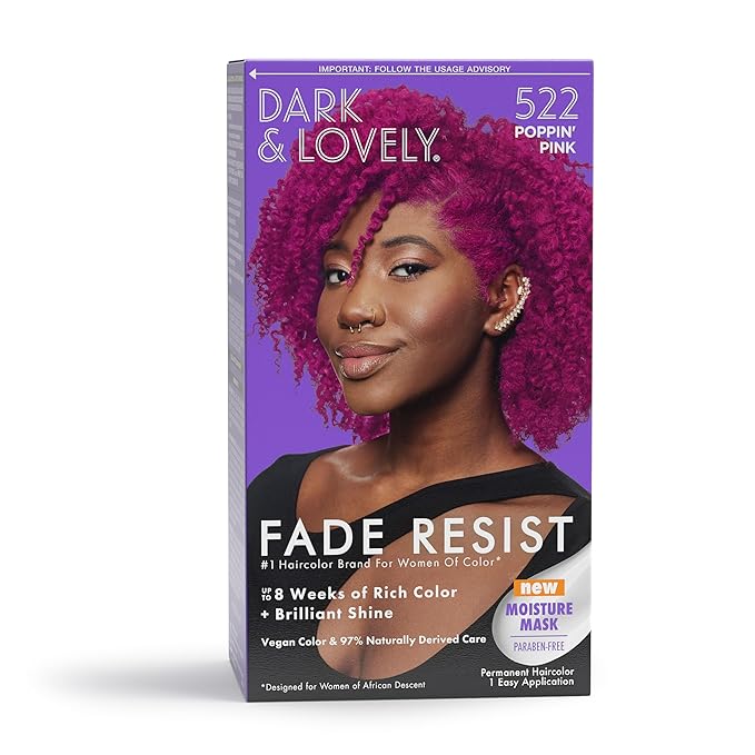 Dark and Lovely Fade Resist Rich Conditioning Hair Color, Permanent Hair Color