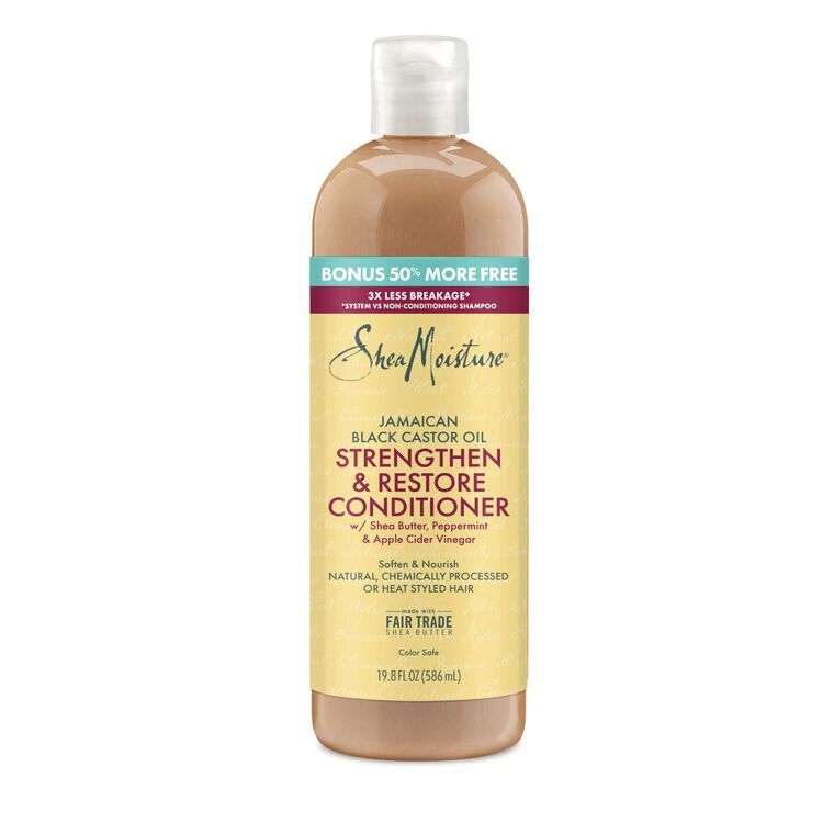 SHEA MOISTURE STRENGTHEN & RESTORE CONDITIONER BONUS 19.8oz