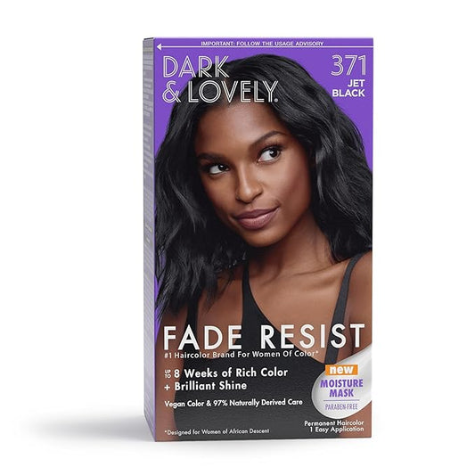 Dark and Lovely Fade Resist Rich Conditioning Hair Color, Permanent Hair Color