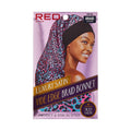 RED LUXURY SATIN WIDE EDGE BRAID BONNET