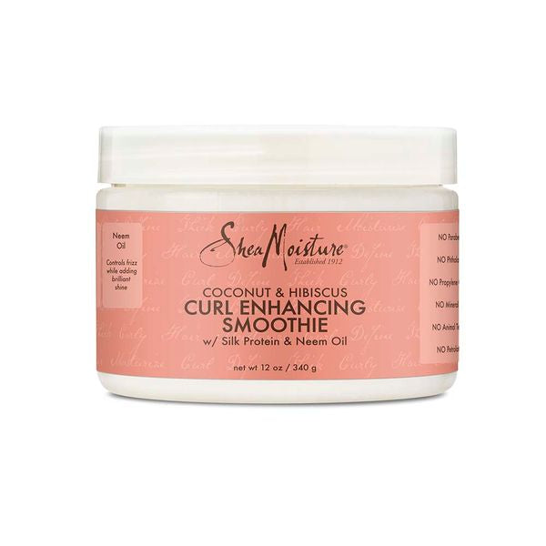 SHEA MOISTURE COCONUT AND HIBISCUS CURL ENHANCING SMOOTHIE 12oz