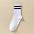 Striped crew socks