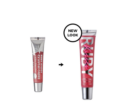Crystal tube lip gloss