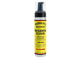 MURRAY’S BEESWAX BRAIDING FOAM firm hold 8.5oz