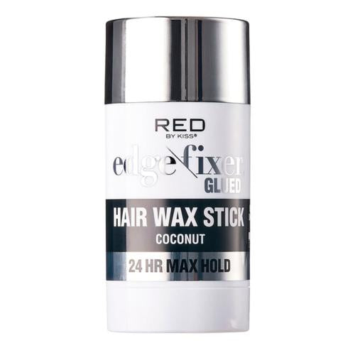 Red by Kiss Edge Fixer hair wax stick 24 HR Max Hold Hair Wax (coconut) 2.47oz