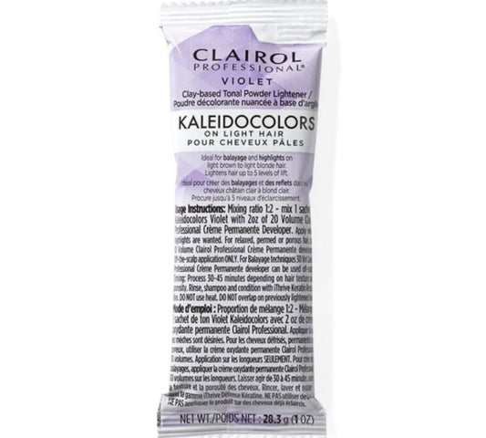 clairol kaleidocolors powder lightener violet