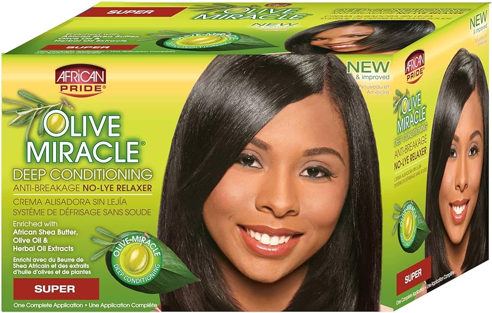 African Pride Miracle Deep Conditioning Relaxer System Super