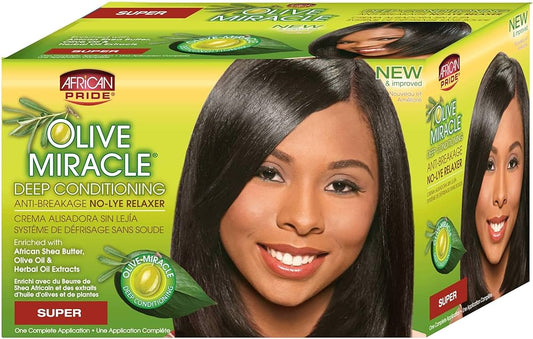 African Pride Miracle Deep Conditioning Relaxer System Super