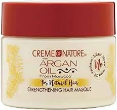 CREME of NATURE WITH ARGAN OIL STRENGTHENING HAIR MASQUE