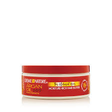 CREME OF NATURE with ARGAN OIL For Natural Hair MOISTURE- RICH HAIR BUTTER