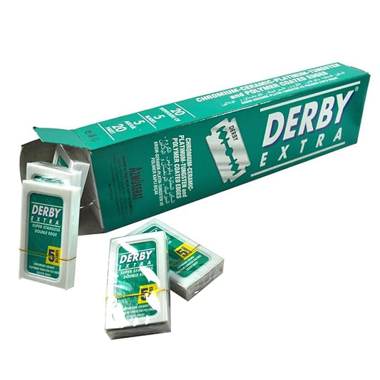 Derby Extra Double Edge Razor Blades 20 dispensers