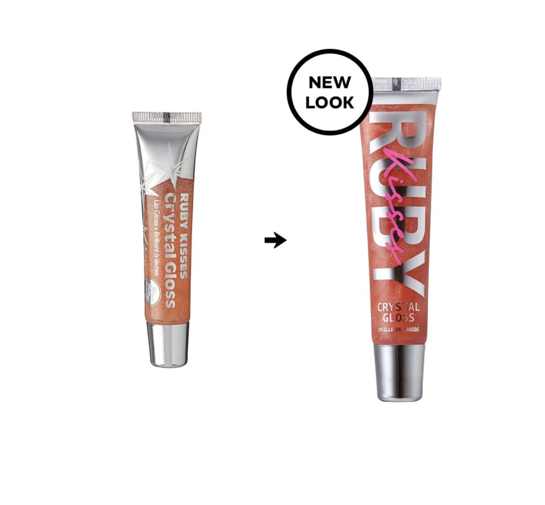 Crystal tube lip gloss