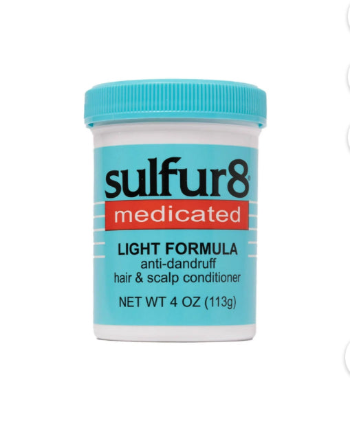 Sulfur 8 medicated 2 oz
