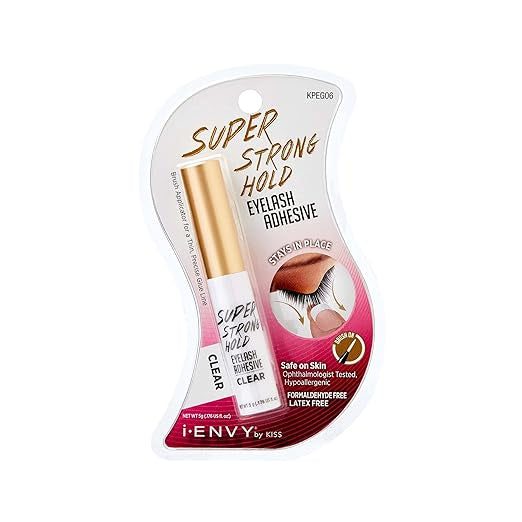 Super Strong Hold Eyelash Adhesive (CLEAR)