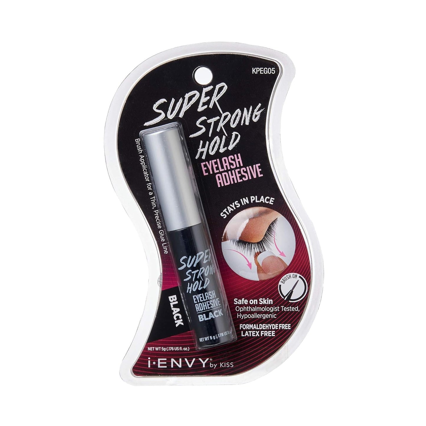 Super Strong Hold Eyelash Adhesive (Black)