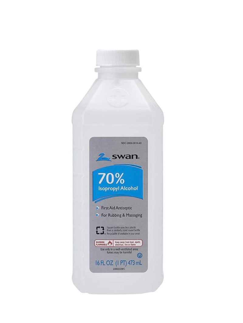 Swan Isoprophyl Alcohol, 70% 16 oz