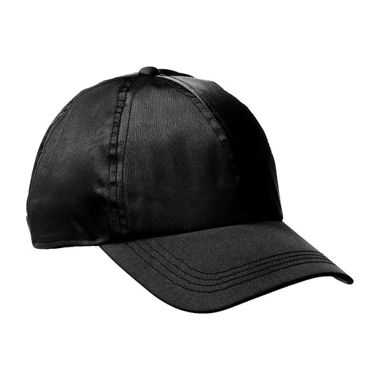 KEYSHIA COLE X All Over Satin Baseball Cap black