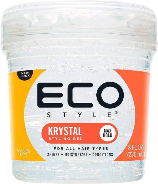 ECO STYLE GEL (KRYSTAL) 8oz alcohol free