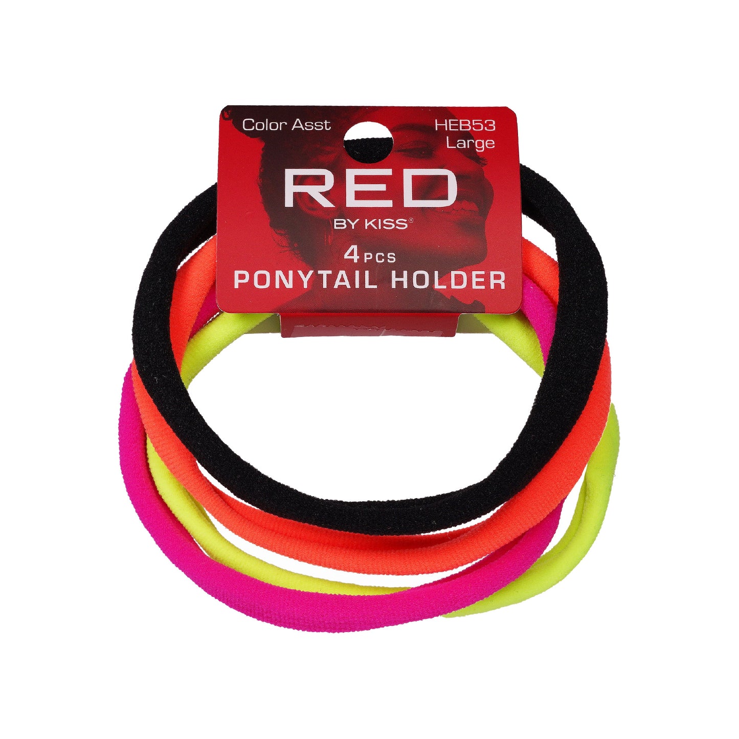 Ponytail Holder Large Color Assorted (8pcs)