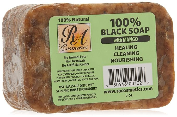 Ra 100% Natural African Black Soap