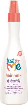 Just For Me Natural Hair Milk Leave In Detangler, 10 Oz