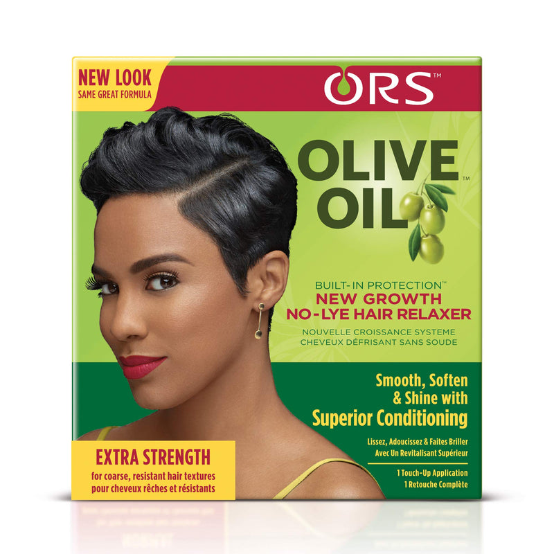 ORS OLIVE OIL GROWTH NO-LYE HAIR RELAXER (EXTRA STRENGTH)