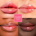Crystal tube lip gloss