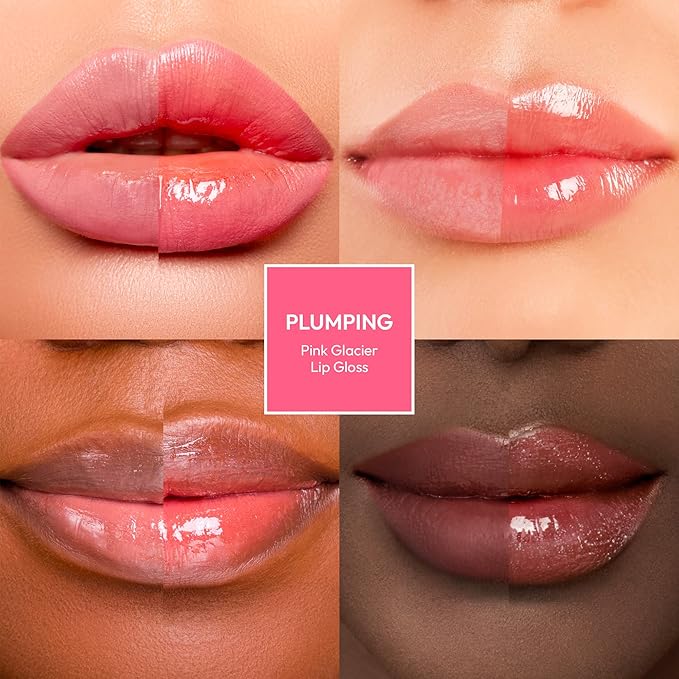 Crystal tube lip gloss